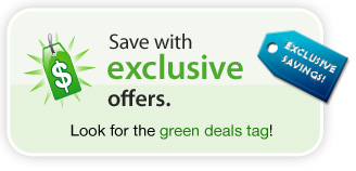 Save with exclusive offers